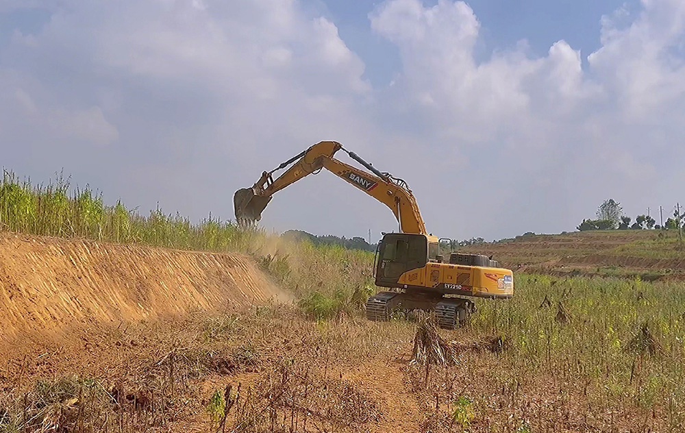 “高標農(nóng)田文旅基地”項目建設(shè)火熱進行中